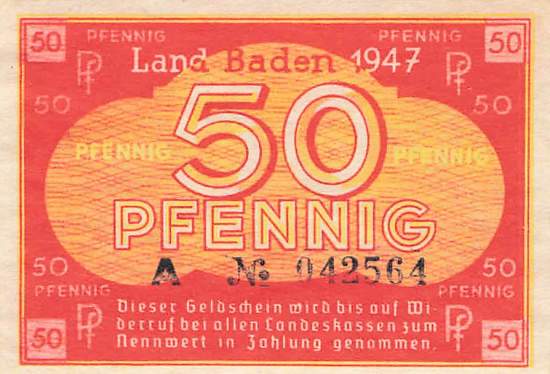 r.210 A 50 Pfennig 1947